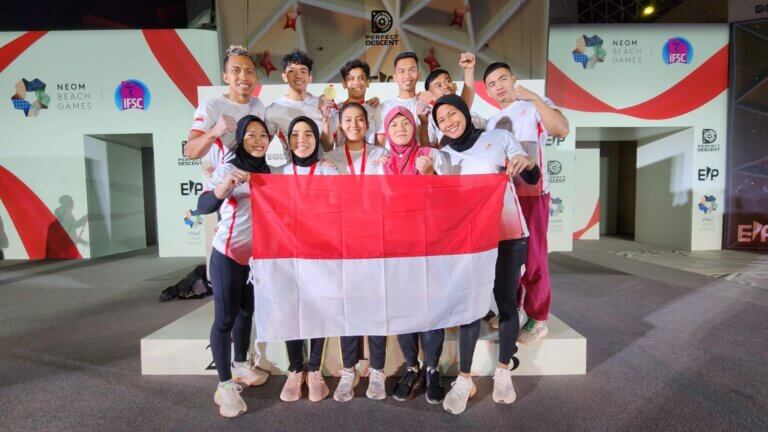 Atlet Panjat Tebing Indonesia Tunjukkan Dominasi di Neom IFSC Masters 2023 Arab Saudi