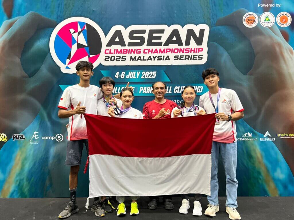 Indonesia Raih 3 Emas Tambahan, Total 5 Emas di ASEAN Climbing Championship 2025