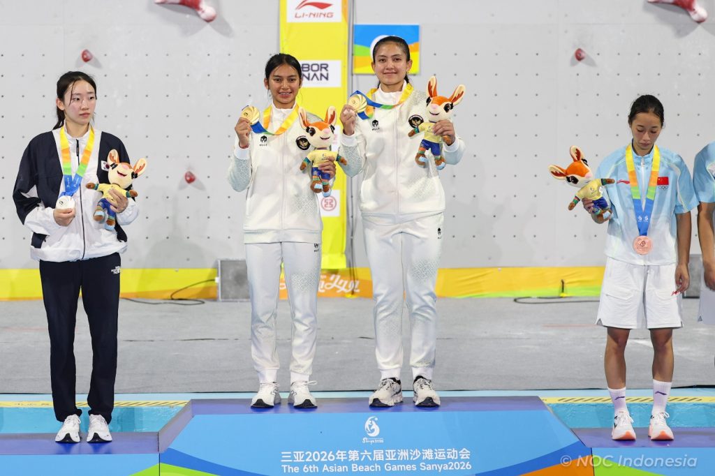 Pecahkan Rekor Dunia, Tim Speed Relay Putri Raih Emas di Asian Beach Games